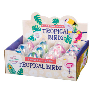 Pájaros Tropicales "Crece con Agua"