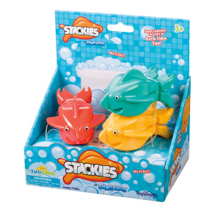 Stackies Juguetes apilables para bañera