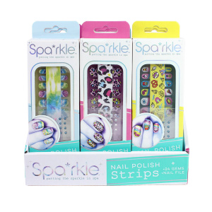 Tiras de Esmalte de Uñas Sparkle