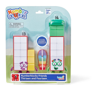 Figuras Numberblocks® Trece y Catorce