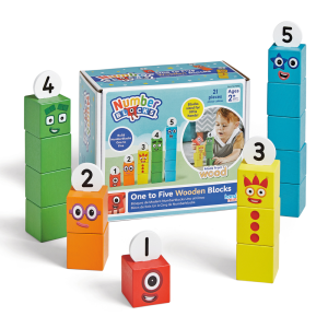 Bloques madera Numberblocks® Uno al Cinco
