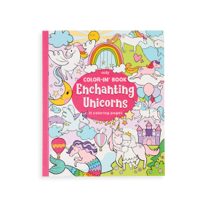 Libro para colorear Unicornios Encantados