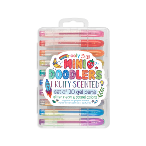 Bolígrafos Gel Perfumados Mini Doodlers - Set de 20