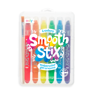 Crayones Gel de Acuarela Smooth Stix - Set de 6