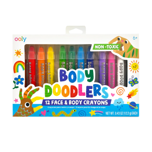 Body Doodlers Crayones para Rostro y Cuerpo - Set de 12
