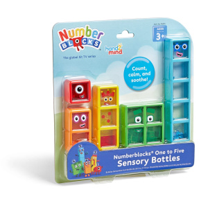 Botellas Sensoriales Numberblocks® Uno al Cinco