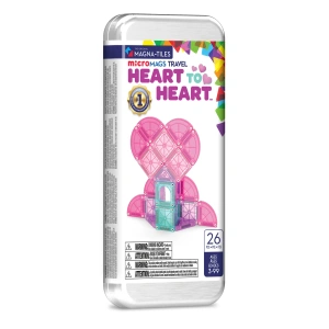 MAGNA-TILES microMAGS Corazón a Corazón  26  pzas
