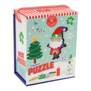 Rompecabezas Infantil de 12 Piezas - Navidad
