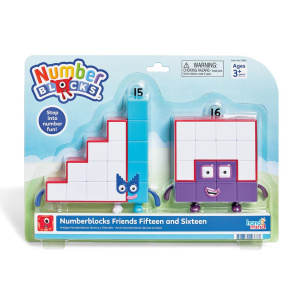 Figuras Numberblocks® Quince y Dieciséis