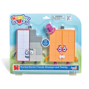 Figuras Numberblocks® Diecinueve y Veinte