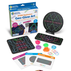 STEM Explorers: Tableros de Arte Geométrico Luminoso