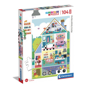 Clementoni Puzzle Maxi Noli Home Sweet Home 104 piezas