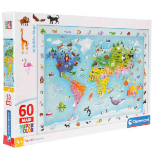 Clementoni Puzzle Maxi Wildlife 60 Piezas