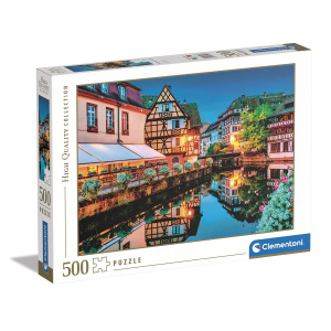Clementoni - Puzzle Adulto - Le Vieux Strasbourg - 500 piezas